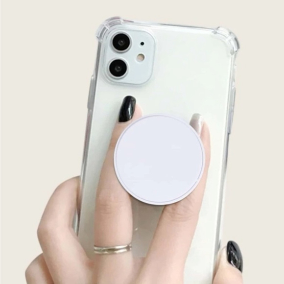 ⚠️Clearance🫧 White Pop Socket / Phone Grip / Phone Stand - Picture 4 of 5